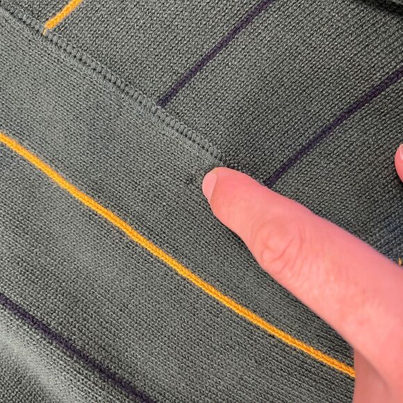 Vintage 90s/Y2K Tommy Hilfiger XL green sweater, new old stock (w/ tags) - Picture 3 of 10